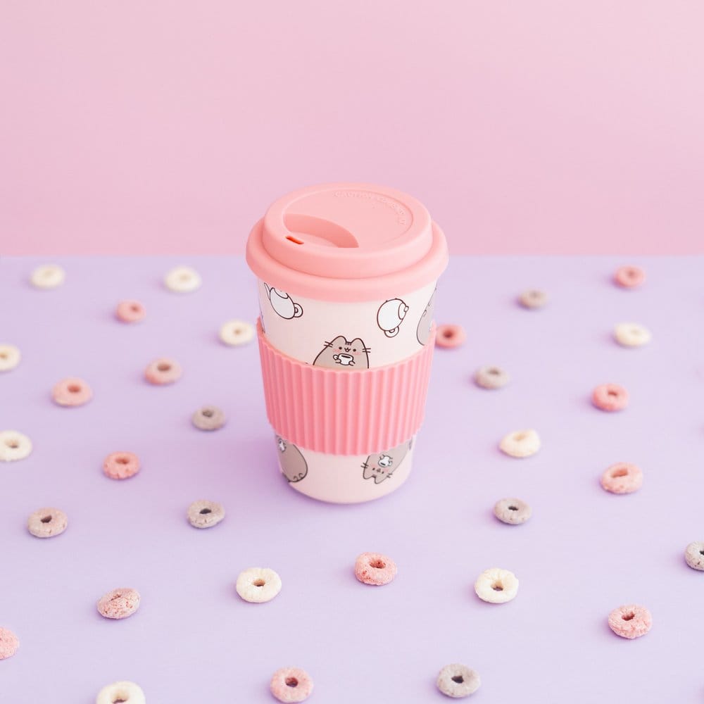 Pusheen Ceramic Mug with Lid 400 ml 8435747813088