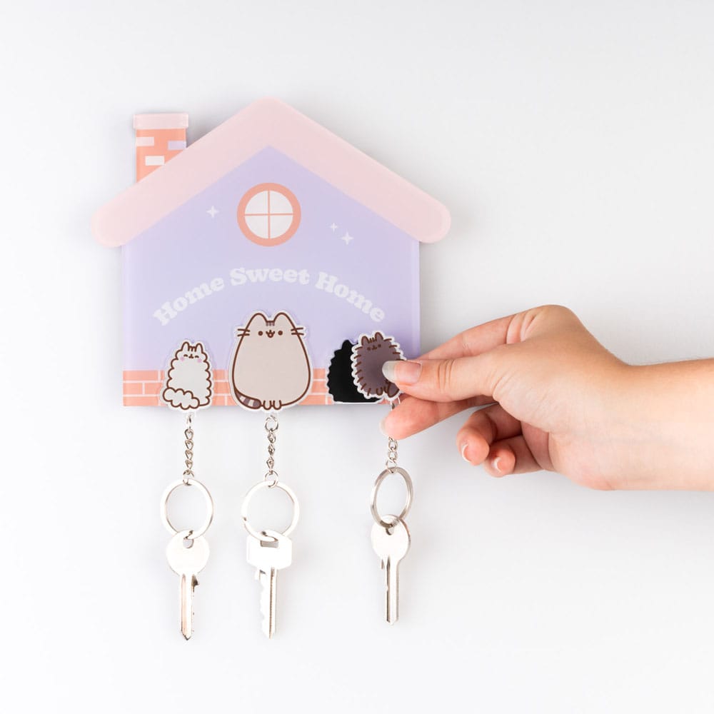 Pusheen Key rack incl. 3 key rings 8435747815143