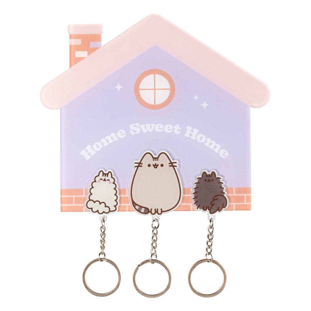 Pusheen Key rack incl. 3 key rings 8435747815143