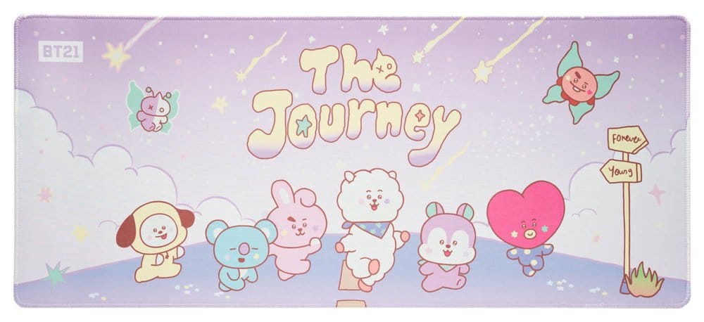 BT21 XL Mouse Pad The Journey 80 x 35 cm 8435747815921