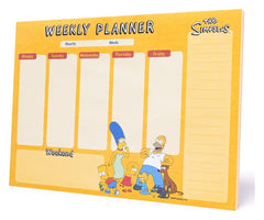 The Simpsons Weekly Planner A4 8435747816775