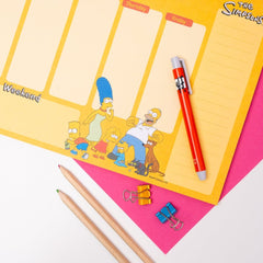 The Simpsons Weekly Planner A4 8435747816775