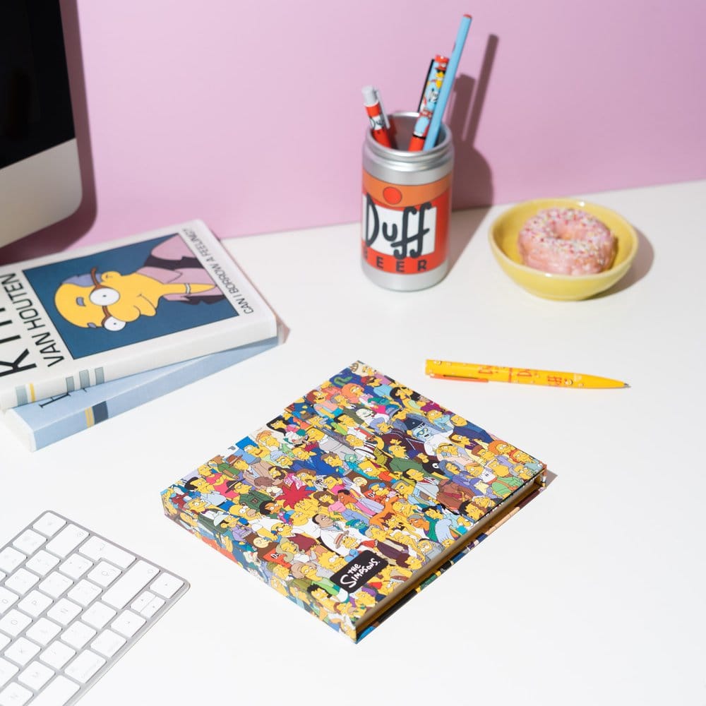The Simpsons Weekly Planner with Sticky Notes 19 x 17 cm 8435747817130