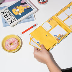 The Simpsons Weekly Planner with Sticky Notes 19 x 17 cm 8435747817130