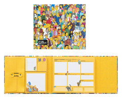The Simpsons Weekly Planner with Sticky Notes 19 x 17 cm 8435747817130