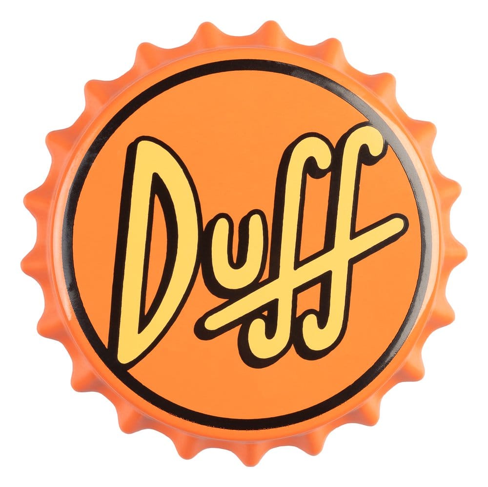 The Simpsons Magnet with Bottle Opener Duff Beer 7 cm  8435747818595