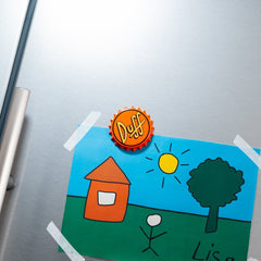 The Simpsons Magnet with Bottle Opener Duff Beer 7 cm  8435747818595