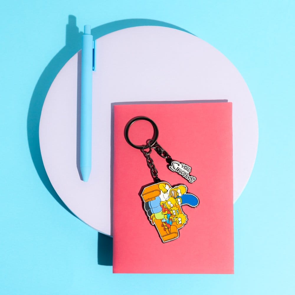 The Simpsons Keychain Family 5 x 12 cm 8435747818601