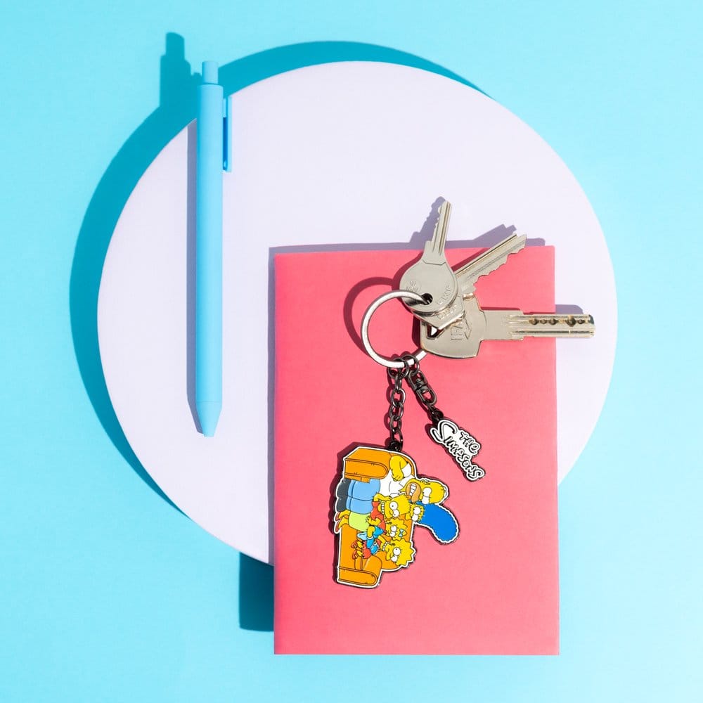 The Simpsons Keychain Family 5 x 12 cm 8435747818601