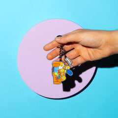 The Simpsons Keychain Family 5 x 12 cm 8435747818601