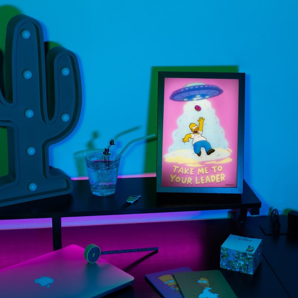 The Simpsons Framed LED Poster 20 x 28 cm 8435747818687