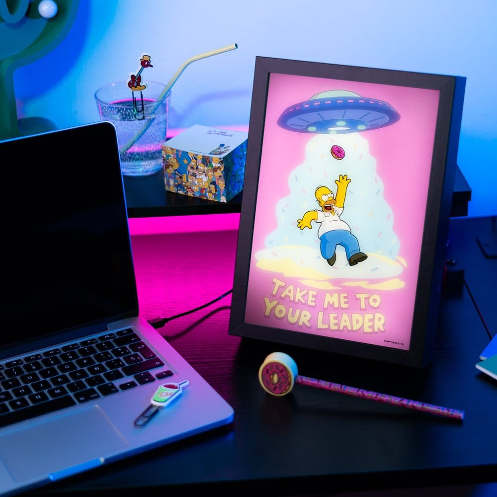 The Simpsons Framed LED Poster 20 x 28 cm 8435747818687