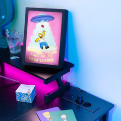 The Simpsons Framed LED Poster 20 x 28 cm 8435747818687