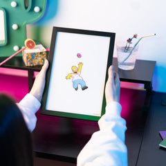 The Simpsons Framed LED Poster 20 x 28 cm 8435747818687