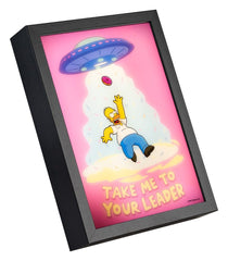 The Simpsons Framed LED Poster 20 x 28 cm 8435747818687
