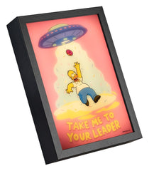 The Simpsons Framed LED Poster 20 x 28 cm 8435747818687
