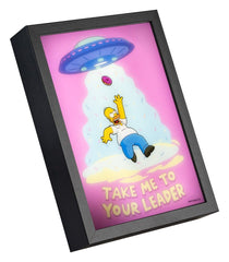 The Simpsons Framed LED Poster 20 x 28 cm 8435747818687