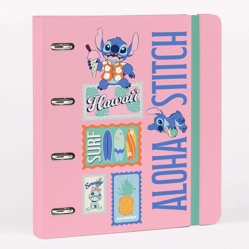 Disney Stitch 4 Ring Binder 8435747822875