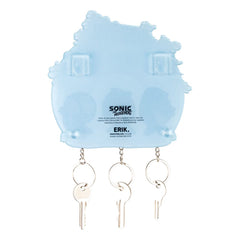 Sonic the Hedgehog Key rack incl. 3 key rings 8435747823414