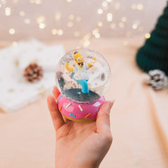 The Simpsons Snow Globe Homer Simpson Donut 10 cm 8435747825043