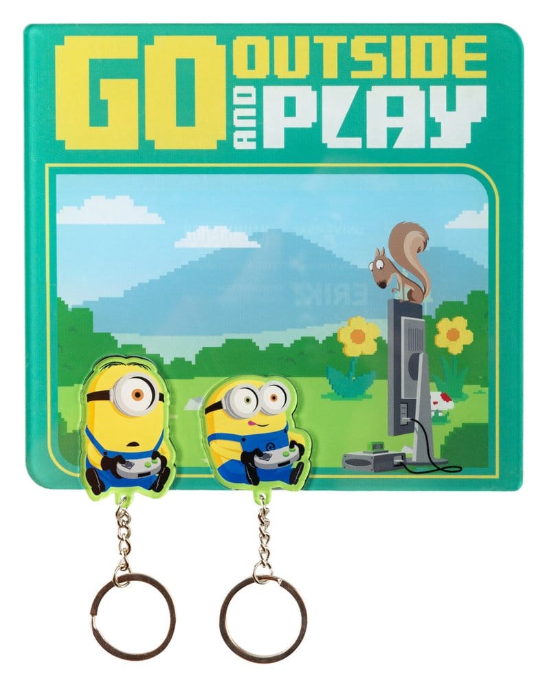 Minions Key Holder with Keyring 8435747825104
