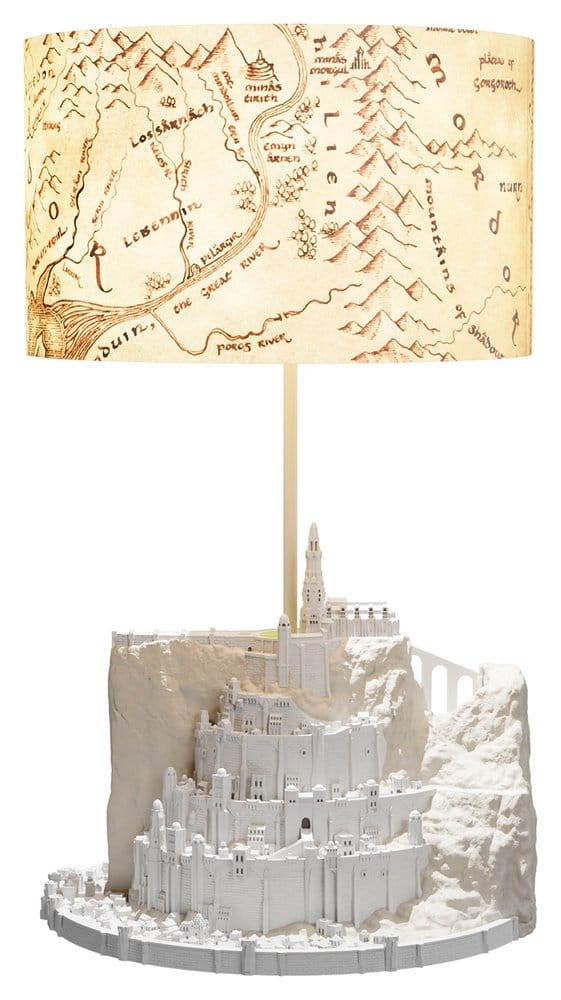 The Lord of the Rings Table Lamp with Shade Minas Tirith 34 cm 8435747825548