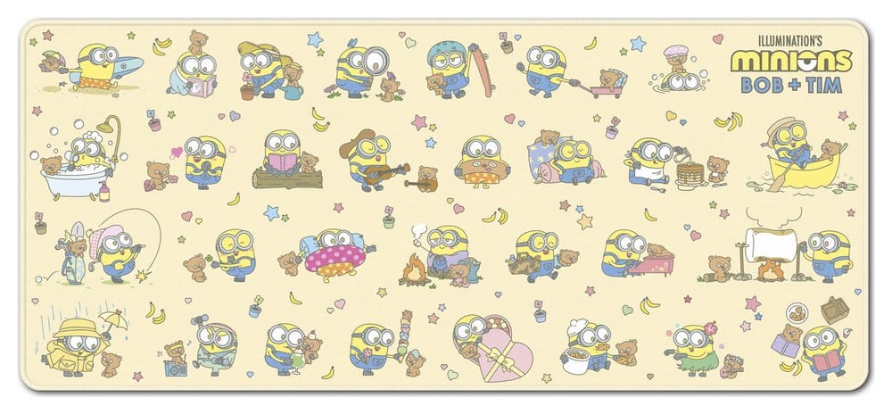 Minions Mousepad XL Bob and Tim 80 x 35 cm 8435747825722