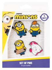 Minions Pin Badges Set of 4 8435747825883