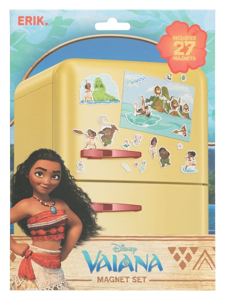 Disney Vaiana Magnet-SetDisney Moana Magnet SetDisney Vaiana, la légende du bout du monde Set d'aimantsDisney Vaiana Set de Imanes 8435747825913