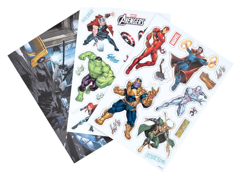 Marvel Die-Cut Magnet Set Avengers  8435747825920