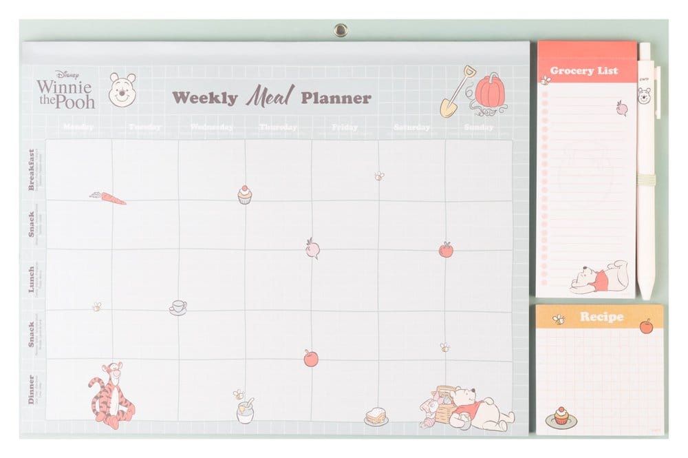 Winnie the Pooh 100. Jubiläum Magnetischer EssensplanerWinnie the Pooh 100th Anniversary Magnetic Meal PlannerWinnie l'ourson 100e anniversaire planificateur de repas magnétiqueWinnie the Pooh 100º Aniversario Planificador de Comidas Magnético 8435747827764