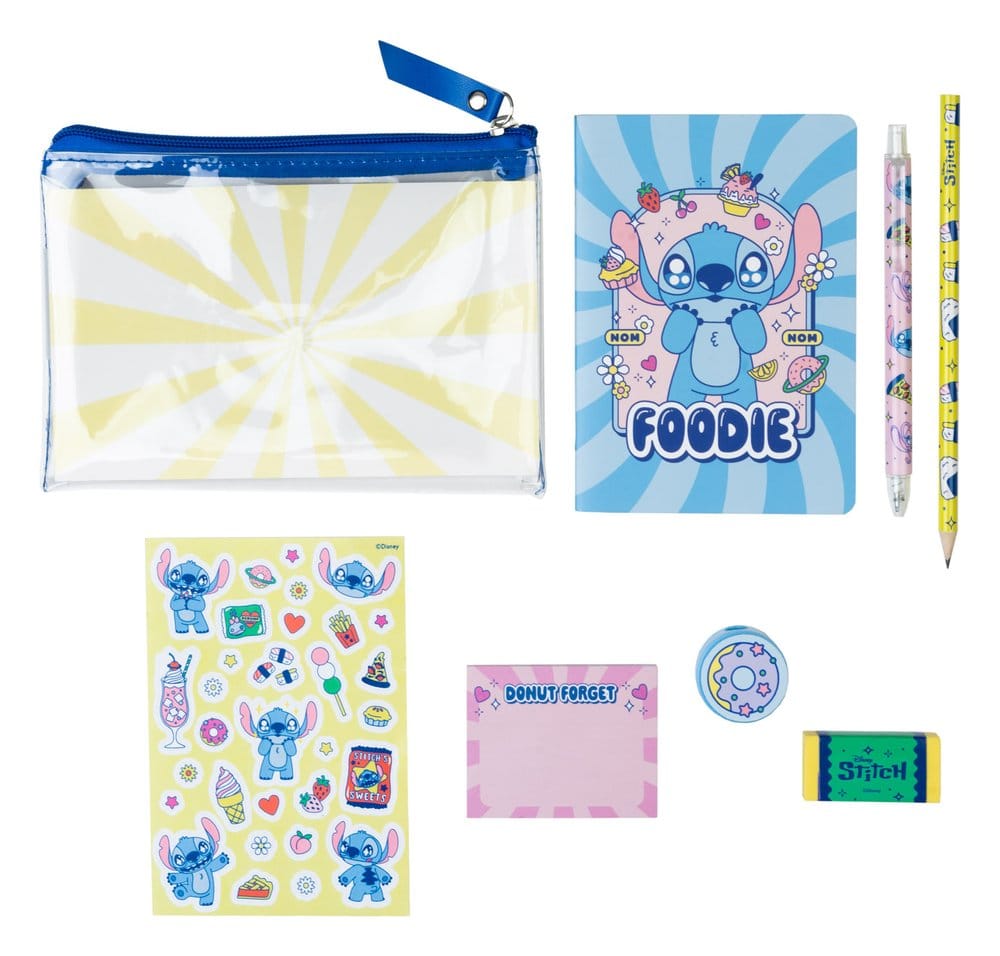 Disney Stitch Stationery Set Basic 8435747827863