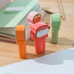 Pusheen Highlighters with Topper Sushi Roll Set of 4 8435747828075