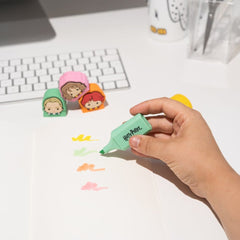 Harry Potter Set of 4 Highlighters with Topper 8435747828105