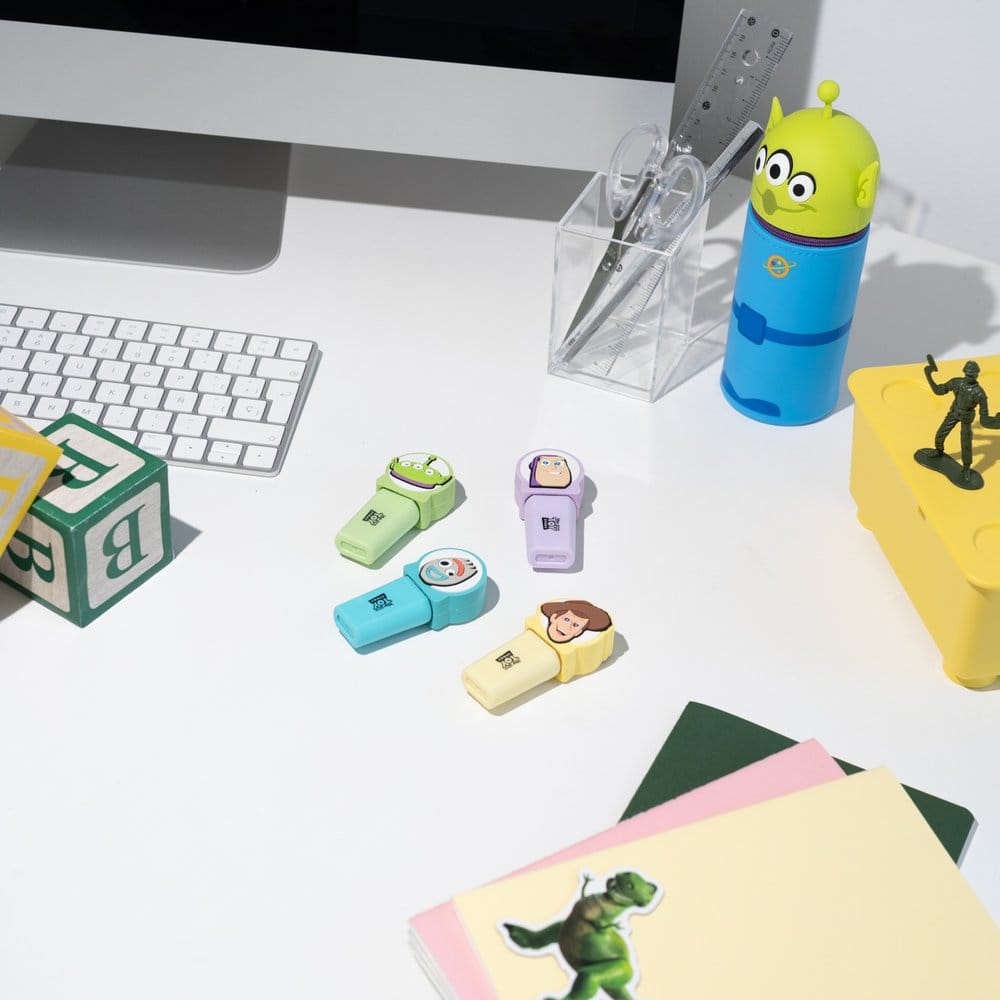Toy Story Highlighters with Toppers Set of 4 8435747828129
