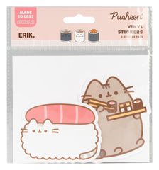 Pusheen Vinyl-Sticker Sushi Roll Vol. 1 2er SetPusheen Vinyl Stickers Sushi Roll Vol. 1 Set of 2Pusheen autocollants en vinyle Sushi Roll Vol. 1 Set de 2Pusheen Pegatinas de vinilo Sushi Roll Vol. 1 Set de 2 8435747828488