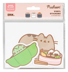Pusheen Vinyl-Sticker Sushi Roll Vol. 4 2er SetPusheen Vinyl Stickers Sushi Roll Vol. 4 Set of 2Pusheen autocollants en vinyle Sushi Roll Vol. 4 Set de 2Pusheen Pegatinas de vinilo Sushi Roll Vol. 4 Set de 2 8435747828518