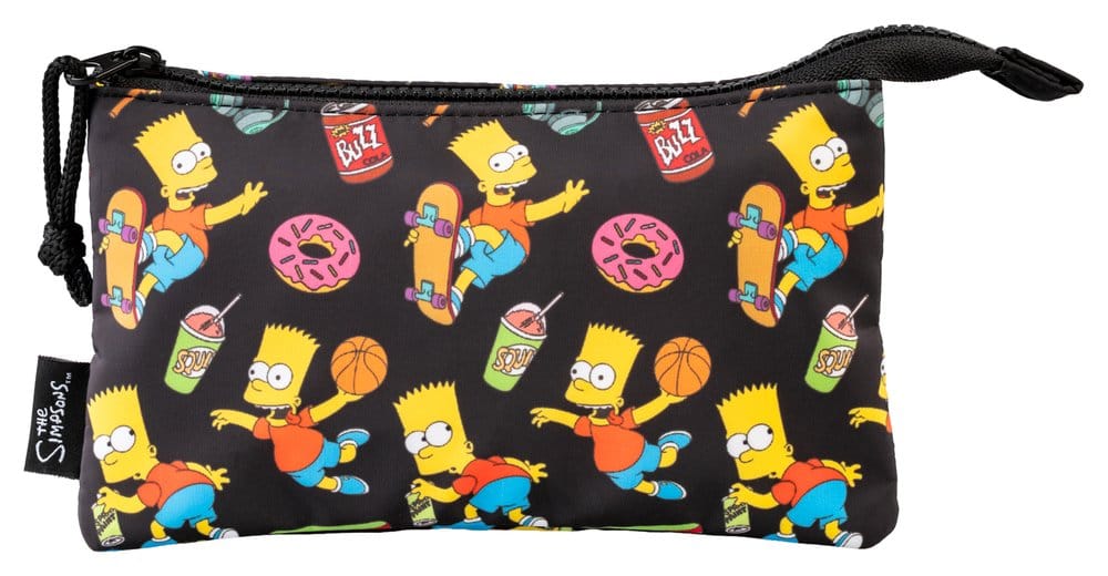 The Simpsons Triple Pencil Case Bart 8435747829201