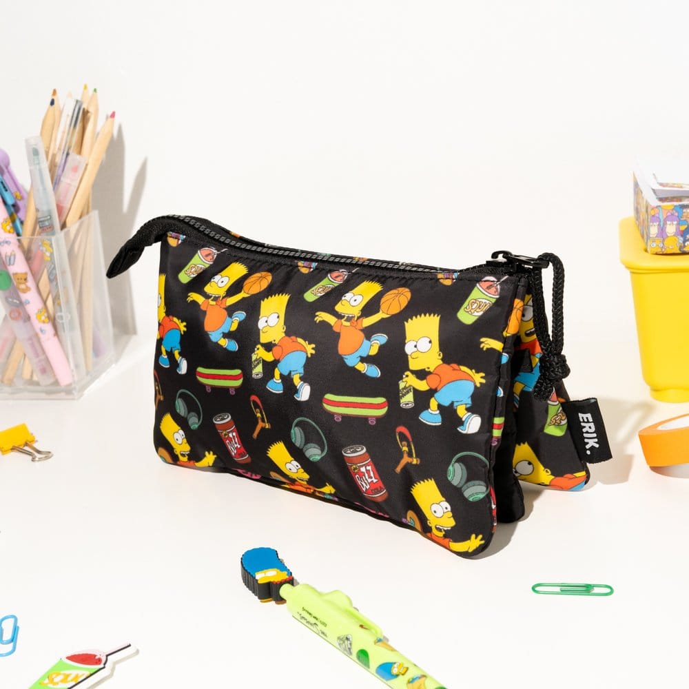 The Simpsons Triple Pencil Case Bart 8435747829201