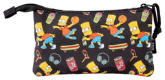 The Simpsons Triple Pencil Case Bart 8435747829201