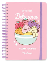 Pusheen School Diary weekly planner 2026/2027 Fruits A5 8435747829607