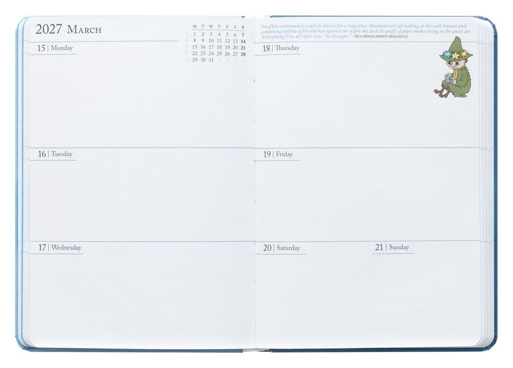 Moomin Academic Planner 2026/27 A6 *English Version* 8435747829904