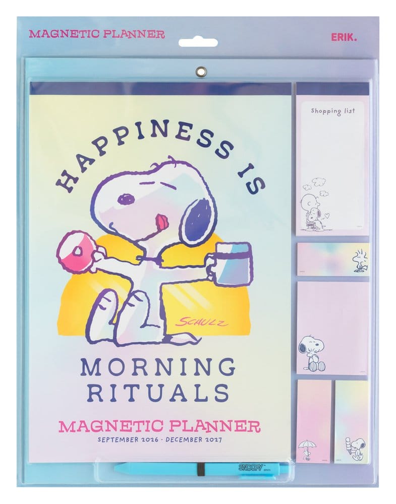 Snoopy Magnetic Planner 2026/27 30 x 35 cm 8435747832164