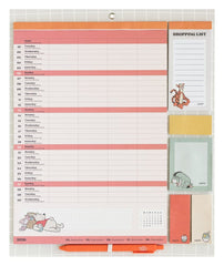 Winnie the Pooh Magnetic Planner 2026/27 30 x 35 cm 8435747832171