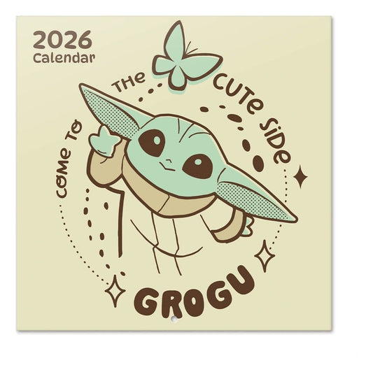 Star Wars The Mandalorian and Grogu 2027 Wall Calendar 30 x 30 cm 8435747832706
