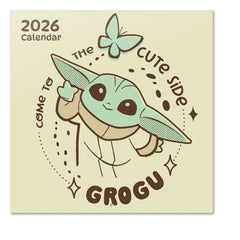 Star Wars The Mandalorian and Grogu 2027 Wall Calendar 30 x 30 cm 8435747832706