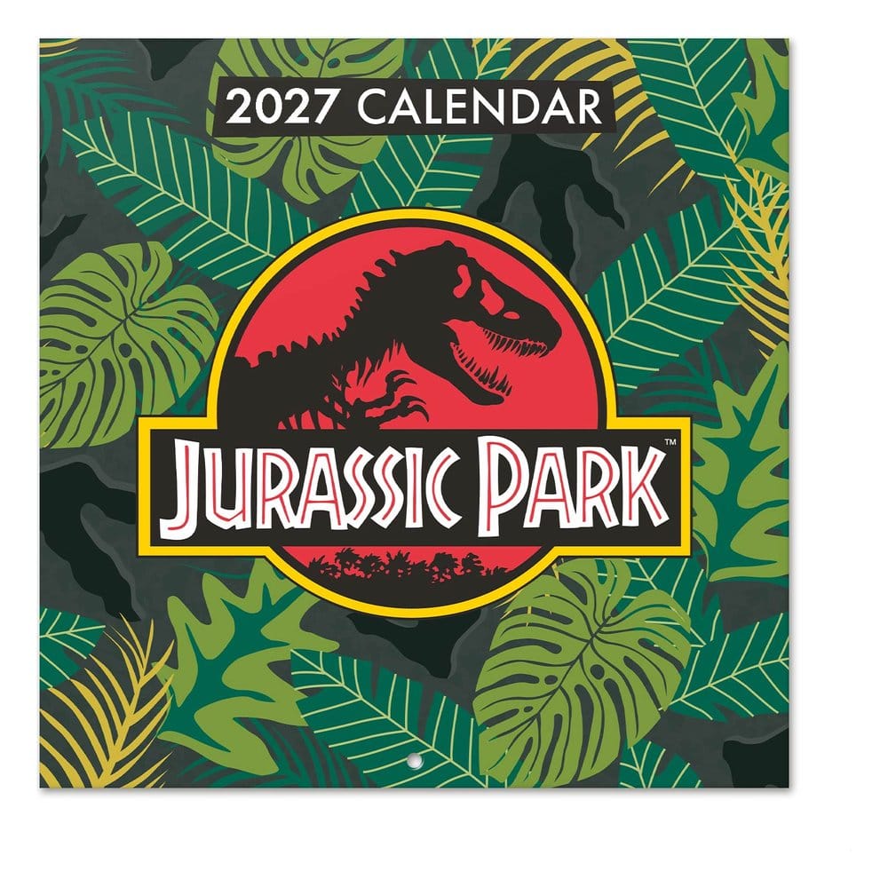 Jurassic Park 2027 Wall Calendar 30 x 30 cm 8435747832782