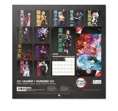 Demon Slayer 2027 Wall Calendar 30 x 30 cm 8435747832881