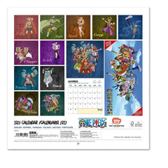One Piece Wall Calendar 2027 30 x 30 cm 8435747832928