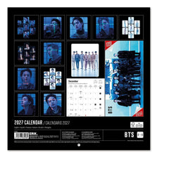 BTS 2027 Wall Calendar 30 x 30 cm 8435747832980